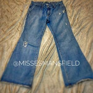 GAP Y2K High-Rise Flare Jeans